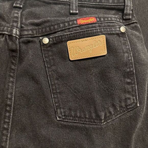 Vintage made in USA wrangler 15x32 black - Picture 8 of 9